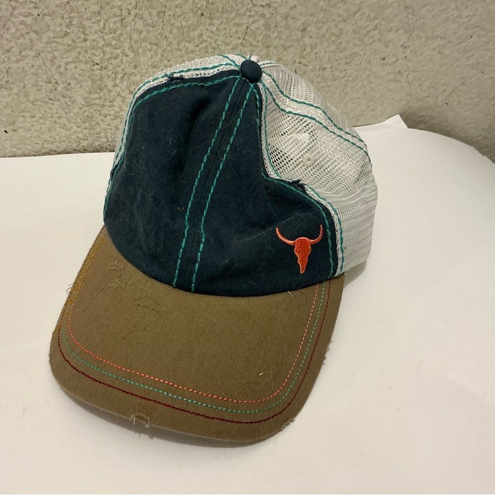 Catchfly Women's Ponytail Steer Head Baseball Cap